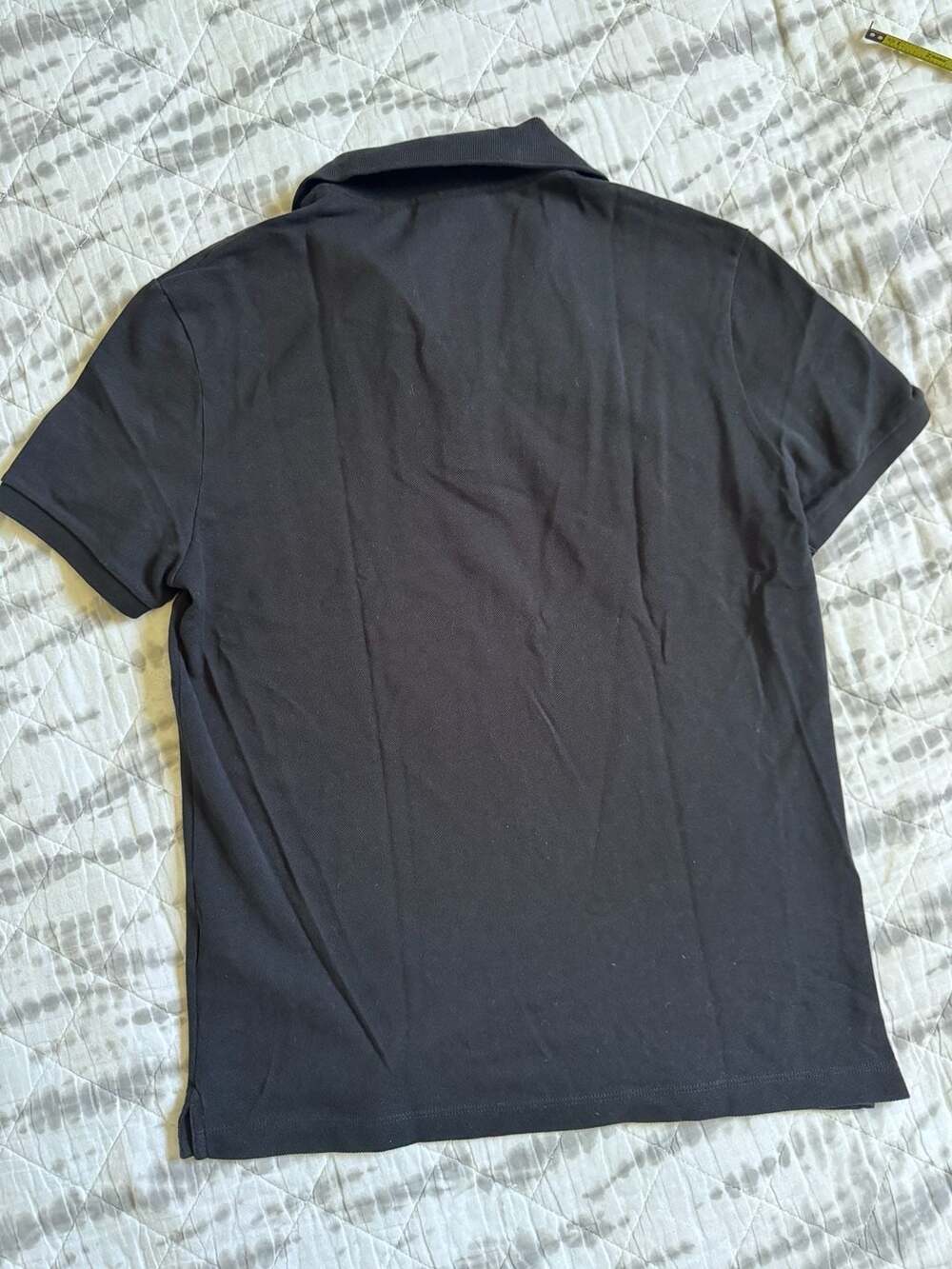 Lacoste Men's Slim Fit Piqué Polo Shirt Black - Picture 2 of 6